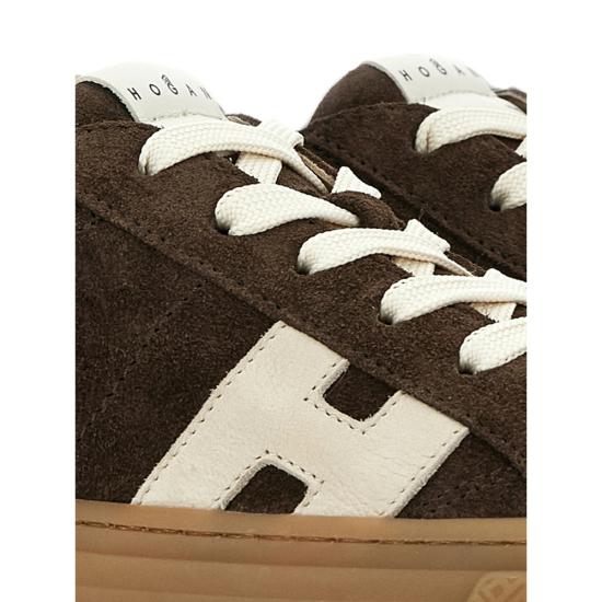 26FW 호간 크로스윈드 스니커즈 호간 HXW7050GB00U HT0R1L BROWN - HOGAN