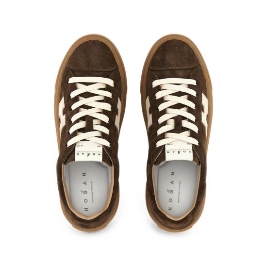 26FW 호간 크로스윈드 스니커즈 호간 HXW7050GB00U HT0R1L BROWN - HOGAN