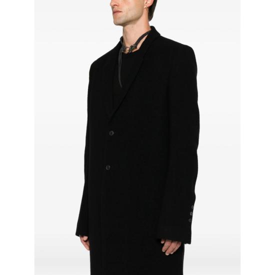 26FW 릭 오웬스 코트 RU02F4941 WBD 09 BLACK - RICK OWENS