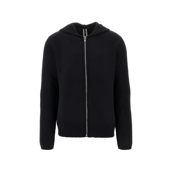 26FW 릭 오웬스 집업 니트 RU02F4666 KWSF 09 BLACK