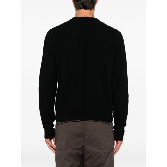 26FW 릭 오웬스 스웨터 RU02F4665 KWSF 09 BLACK - RICK OWENS