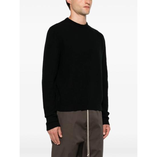 26FW 릭 오웬스 스웨터 RU02F4665 KWSF 09 BLACK - RICK OWENS