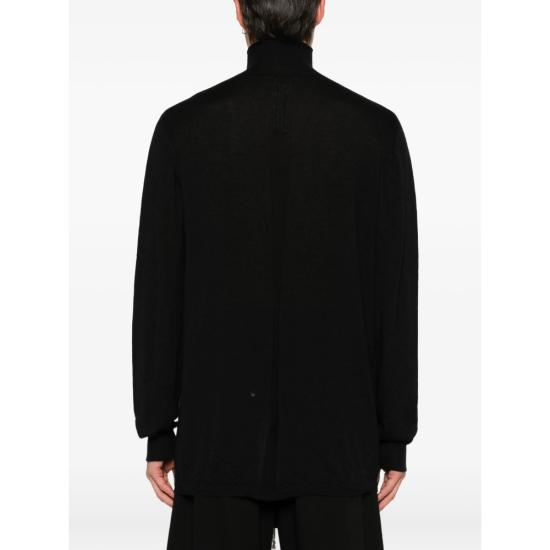 26FW 릭 오웬스 터틀넥 RU02F4626 WS 09 BLACK - RICK OWENS