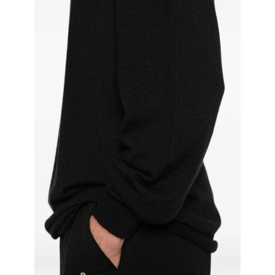 26FW 릭 오웬스 터틀넥 RU02F4626 WS 09 BLACK - RICK OWENS