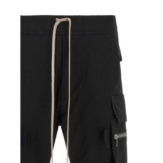 26FW 릭 오웬스 트레이닝/조거 팬츠 RU02F4396 TE 09 BLACK - RICK OWENS