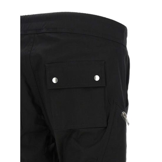 26FW 릭 오웬스 트레이닝/조거 팬츠 RU02F4368 TE 09 BLACK - RICK OWENS