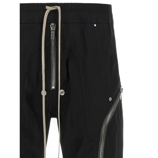 26FW 릭 오웬스 트레이닝/조거 팬츠 RU02F4368 TE 09 BLACK - RICK OWENS