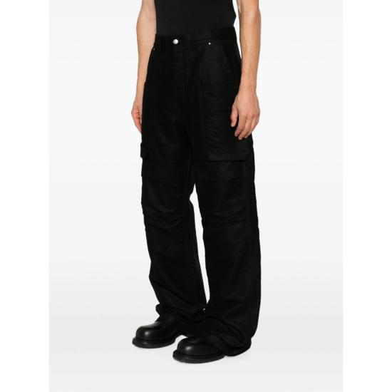 26FW 릭 오웬스 스트레이트 팬츠 RU02F4346 MOR 09 BLACK - RICK OWENS