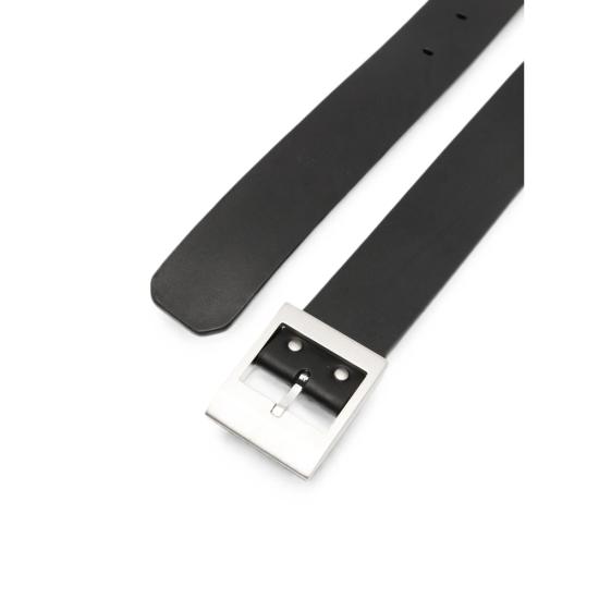 26FW 릭 오웬스 가죽 벨트 RA02F0983 LGE 09 BLACK - RICK OWENS