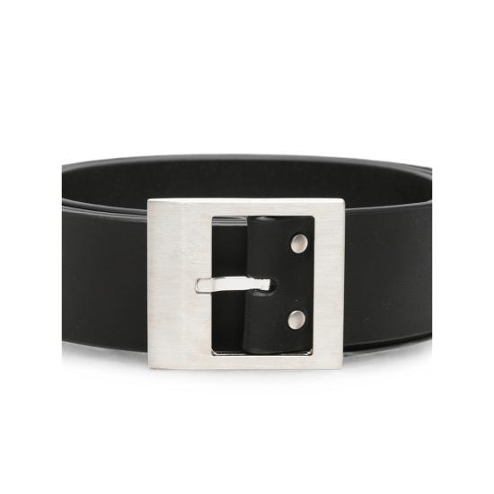 26FW 릭 오웬스 가죽 벨트 RA02F0983 LGE 09 BLACK - RICK OWENS