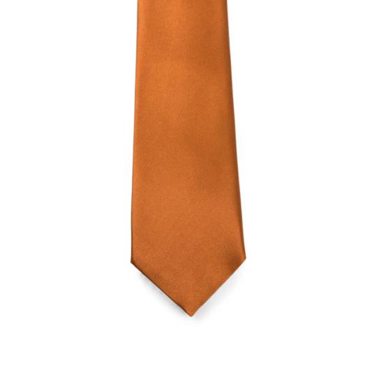 26SS 생로랑 넥타이 861053 3Y011 7600 ORANGE - SAINT LAURENT
