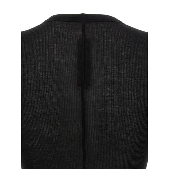 26FW 릭 오웬스 긴팔 티셔츠 RU02F4250 RC 09 BLACK - RICK OWENS