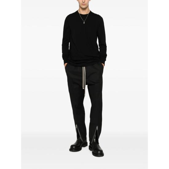 26FW 릭 오웬스 긴팔 티셔츠 RU02F4266 JA 09 BLACK - RICK OWENS
