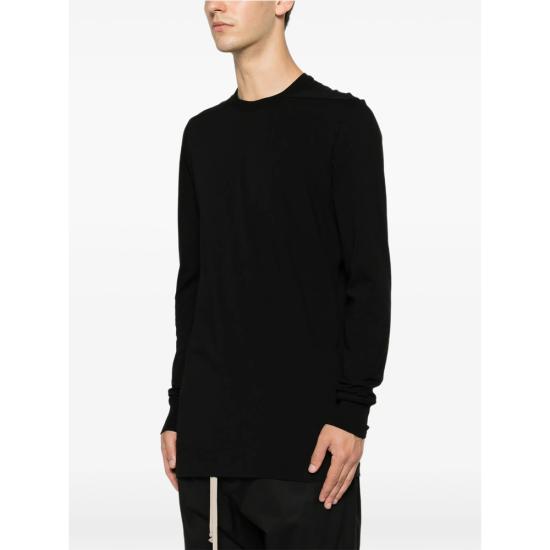26FW 릭 오웬스 긴팔 티셔츠 RU02F4266 JA 09 BLACK - RICK OWENS