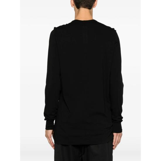26FW 릭 오웬스 긴팔 티셔츠 RU02F4266 JA 09 BLACK - RICK OWENS