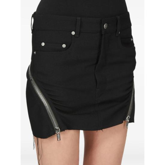 26FW 릭 오웬스 숏 스커트 RP02F5362 WGP 09 BLACK - RICK OWENS