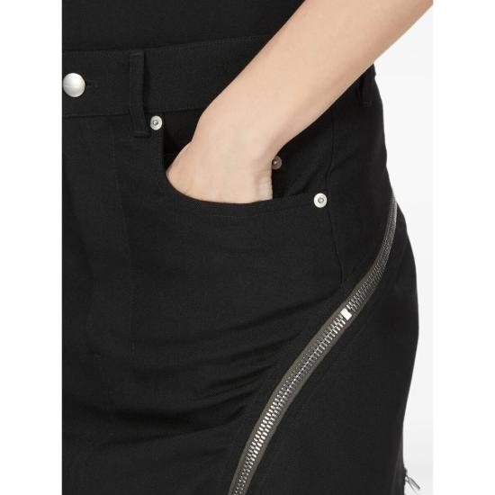 26FW 릭 오웬스 숏 스커트 RP02F5362 WGP 09 BLACK - RICK OWENS
