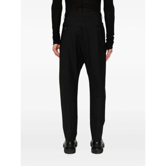 26FW 릭 오웬스 스트레이트 팬츠 RU02F4363 ZL 09 BLACK - RICK OWENS