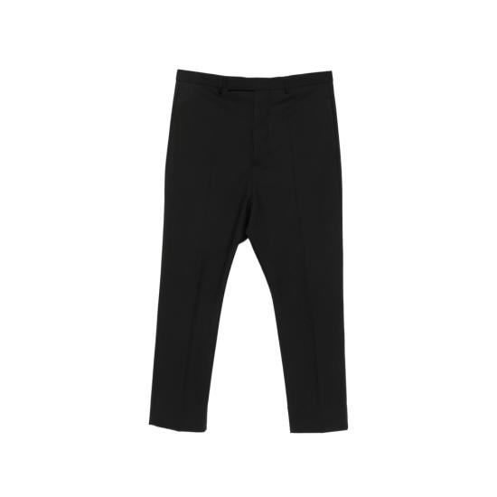 26FW 릭 오웬스 스트레이트 팬츠 RU02F4363 ZL 09 BLACK