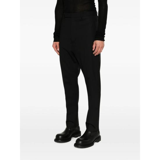 26FW 릭 오웬스 스트레이트 팬츠 RU02F4363 ZL 09 BLACK - RICK OWENS