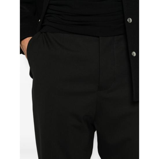 26FW 릭 오웬스 스트레이트 팬츠 RU02F4363 ZL 09 BLACK - RICK OWENS