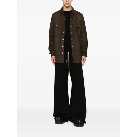 26FW 릭 오웬스 반팔 티셔츠 RU02F4232 JA 09 BLACK - RICK OWENS