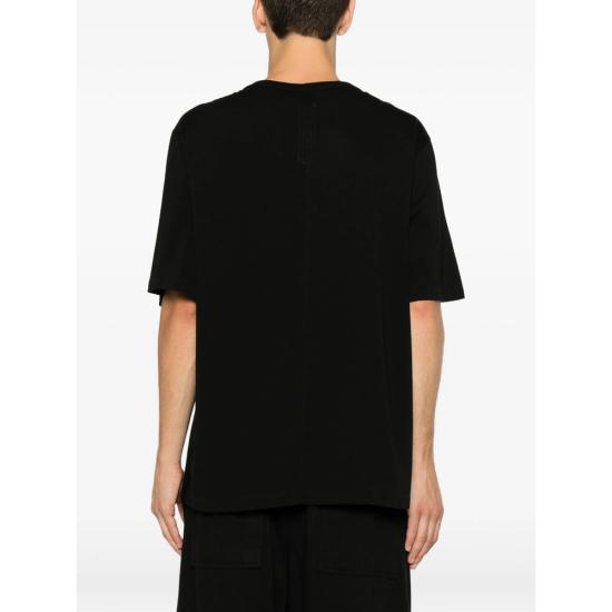 26FW 릭 오웬스 반팔 티셔츠 RU02F4232 JA 09 BLACK - RICK OWENS