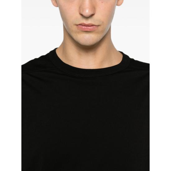 26FW 릭 오웬스 반팔 티셔츠 RU02F4232 JA 09 BLACK - RICK OWENS