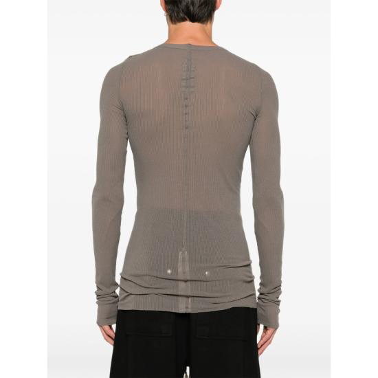 26FW 릭 오웬스 긴팔 티셔츠 RU02F4250 RC 34 GREY - RICK OWENS
