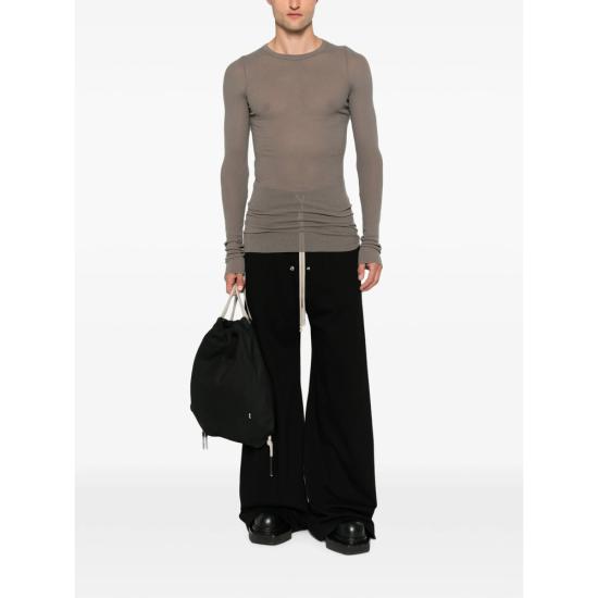 26FW 릭 오웬스 긴팔 티셔츠 RU02F4250 RC 34 GREY - RICK OWENS