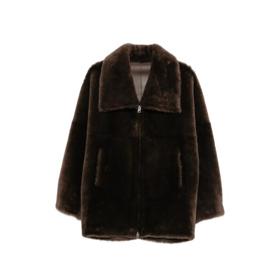 26FW 블랑샤 무스탕 26100 302 QUERC BROWN