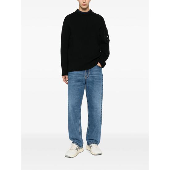 26FW 씨피 컴퍼니 스웨터 MKN101A00 6608A 999 BLACK - C.P. COMPANY