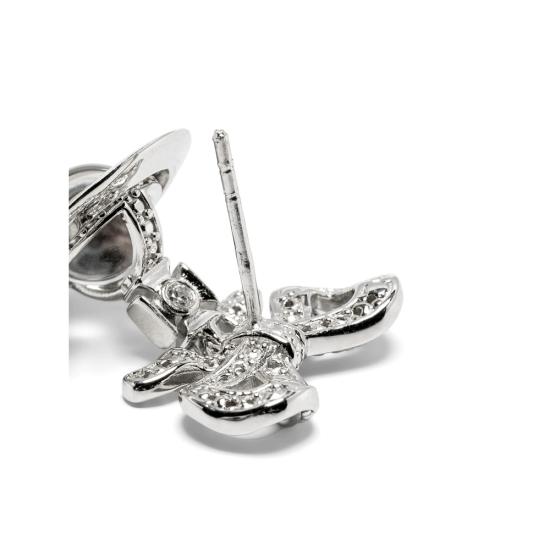 26FW 비비안웨스트우드 이어링 6202014H 01P346 P346 SILVER - VIVIENNE WESTWOOD