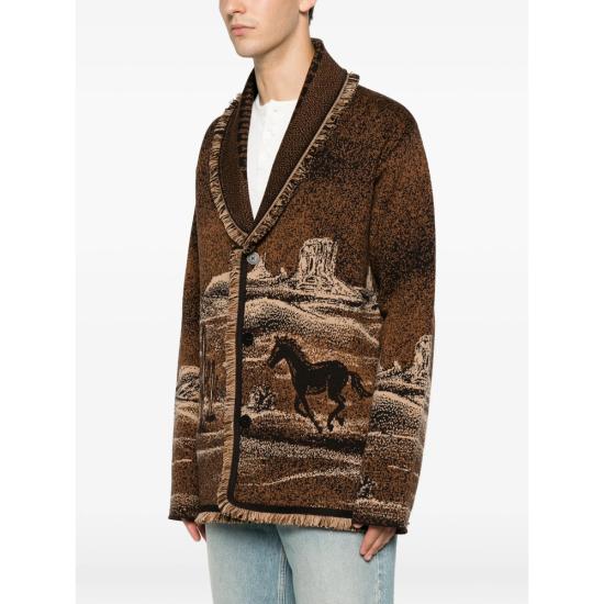 26FW 알라누이 봄버 자켓 LMHB039E26KN I007 6064 BROWN NEUTRALS - ALANUI