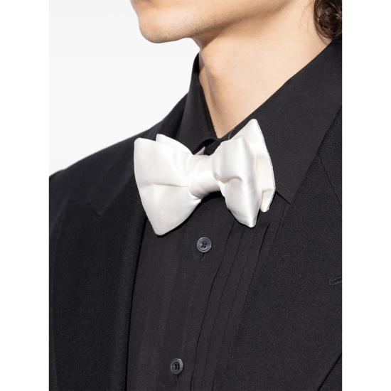 26FW 톰포드 넥타이 SPS05 SRM003 WAB WHITE - TOMFORD