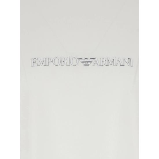26FW 엠포리오 아르마니 반팔 티셔츠 AF13669 EM004583 M0307 WHITE - EMPORIO ARMANI