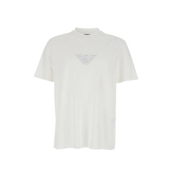 26FW 엠포리오 아르마니 반팔 티셔츠 AF13669 EM004583 M0306 WHITE