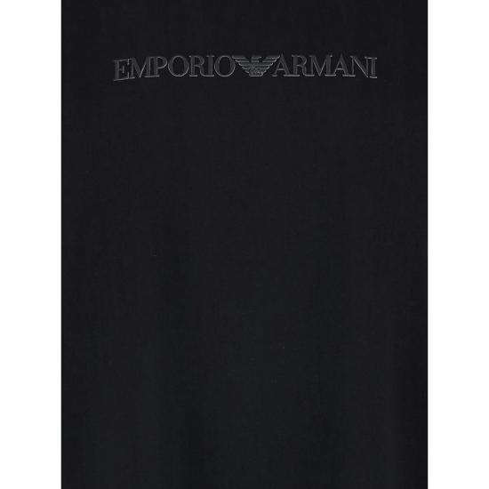 26FW 엠포리오 아르마니 반팔 티셔츠 AF13669 EM004583 MC540 BLACK - EMPORIO ARMANI