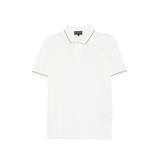 26FW 엠포리오 아르마니 폴로 티셔츠 AF12955 EM006625 U0003 WHITE