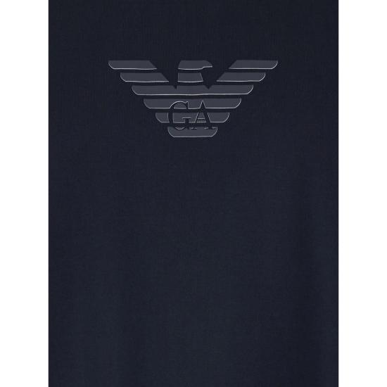26FW 엠포리오 아르마니 반팔 티셔츠 AF13669 EM004583 MB561 BLUE - EMPORIO ARMANI