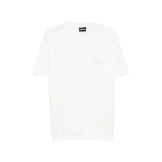 26FW 엠포리오 아르마니 반팔 티셔츠 AF10017 EM004585 U0003 WHITE