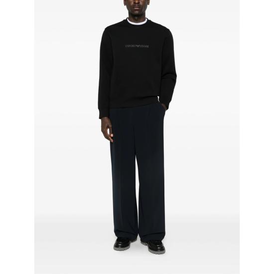 26FW 엠포리오 아르마니 스웨터 AF10013 EM004541 MC540 BLACK - EMPORIO ARMANI