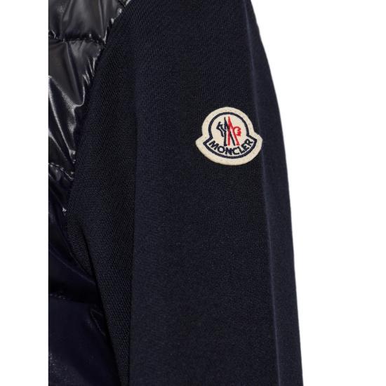 26FW 몽클레어 가디건 89BG6 8G000 17 778 BLUE - MONCLER