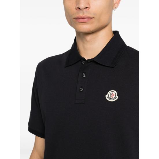 26FW 몽클레어 폴로 티셔츠 84556 8A000 11 77X BLUE - MONCLER