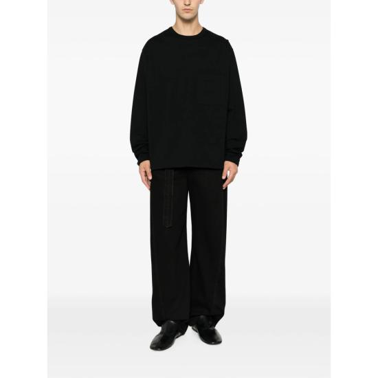26FW 르메르 스웨터 TS0045 LJ1073 BK999 BLACK - LEMAIRE