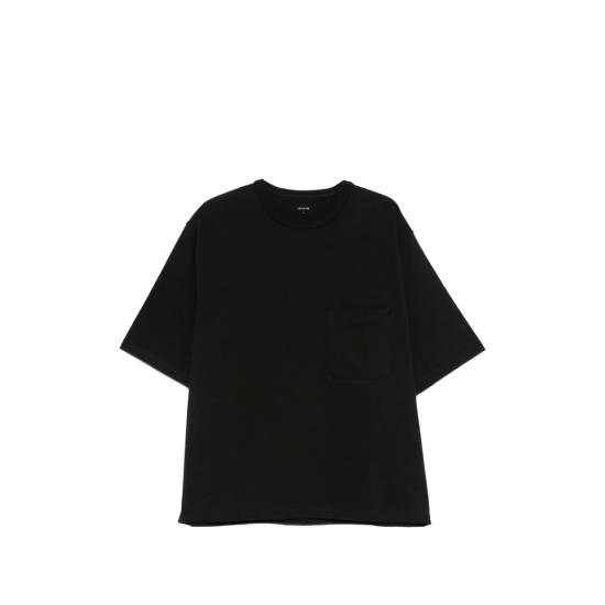 26FW 르메르 반팔 티셔츠 TS0044 LJ1073 BK999 BLACK