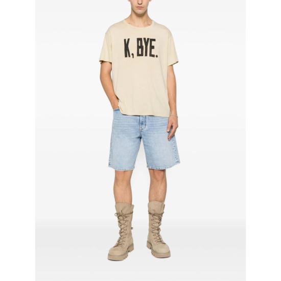26FW 알13 반팔 티셔츠 R13WK001 157BO KHAKI NEUTRALS - R13