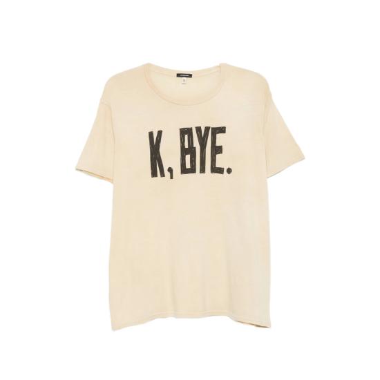 26FW 알13 반팔 티셔츠 R13WK001 157BO KHAKI NEUTRALS