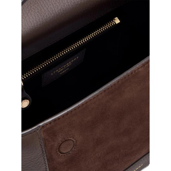 26FW 스트라스 베리 토트백 20252 125 680 MOSAIC TOP 142 BROWN - STRATHBERRY