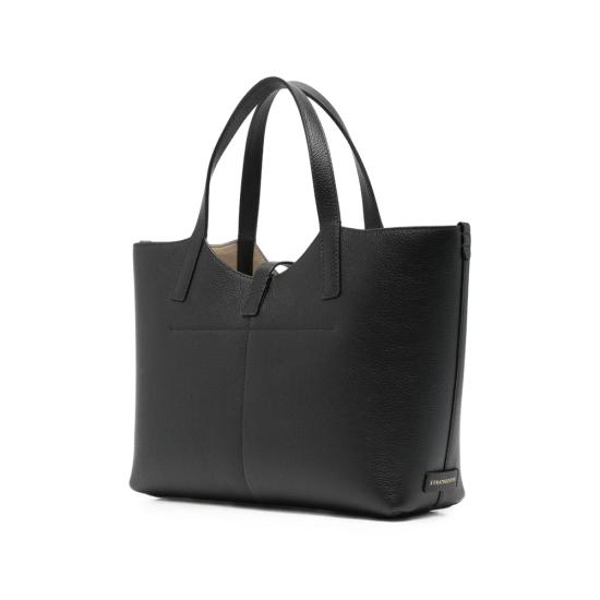 26FW 스트라스 베리 토트백 20261 128 062 KITE MIDI 100 BLACK - STRATHBERRY